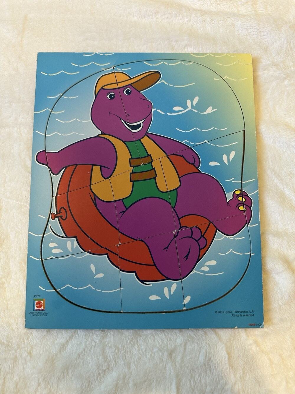 Vintage Barney Puzzle